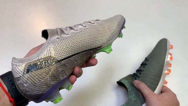 COMPARE : Nike Mercurial Vapor 13 Elite FG Terra vs adidas X 19.1 FG/AG Encryption смотреть онлайн