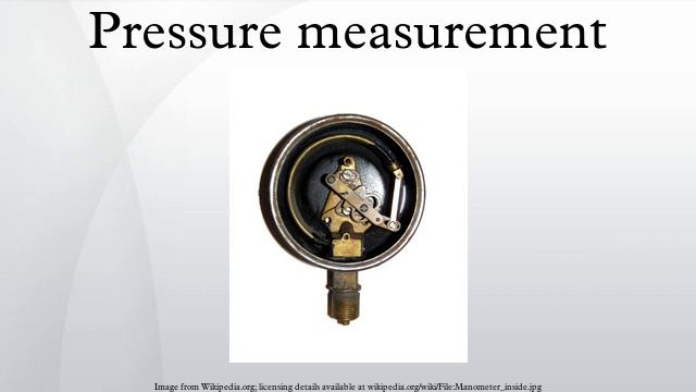 Pressure measurement смотреть онлайн