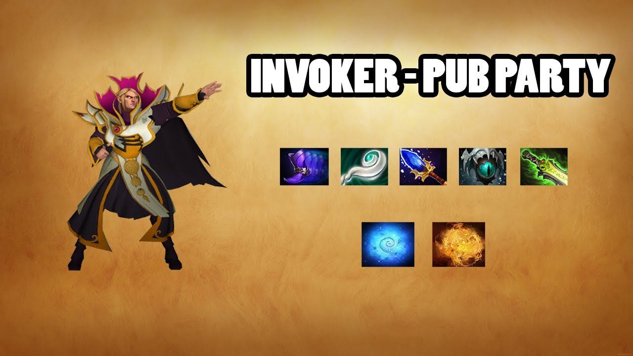 Dota 2 - Gameplays & Guides - Invoker [PUB] смотреть онлайн