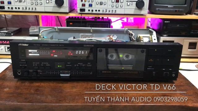 Deck Victor TD V66. Đầu từ 3 head , máy đẹp và hoàn hảo смотреть онлайн