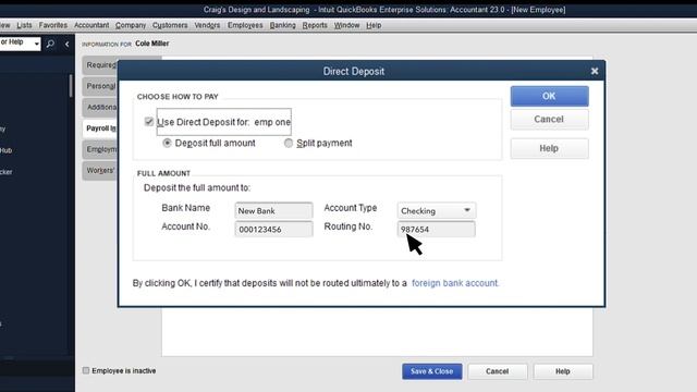 How to create employee profiles in QuickBooks Desktop Payroll смотреть онлайн