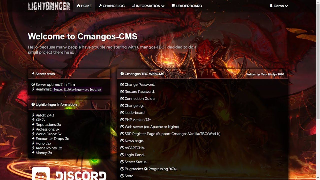 JUMP CMS cmangos-project download link смотреть онлайн