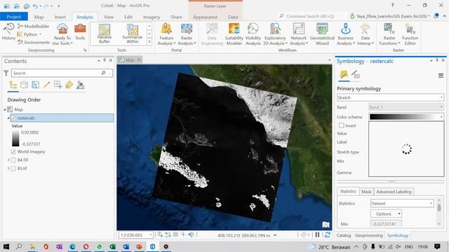 NDVI (Normalized Difference Vegetation Index) - ArcGIS Pro смотреть онлайн