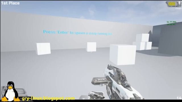 [PL] Linux gry: Unreal Tournament 4 pre alfa natywnie смотреть онлайн