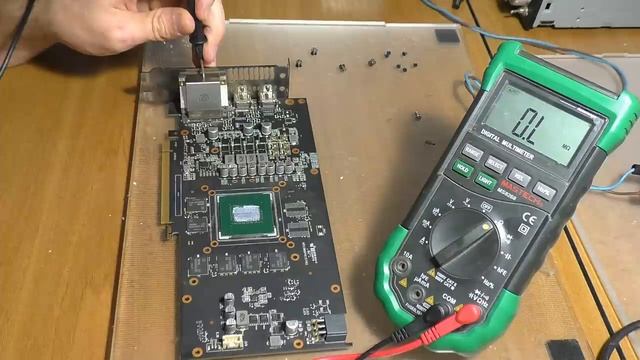 GTX 1060 и осциллограф JDS2022