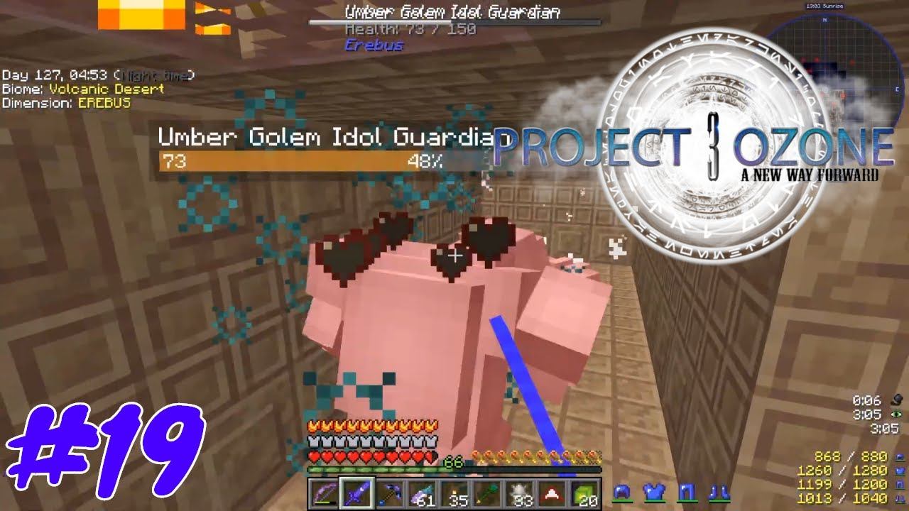 Minecraft Project Ozone 3 | Kappa Mode | To the Bug Dimension #19 смотреть онлайн