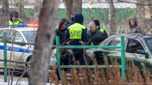 Погоня семи автомобилей ДПС за грабителями в Новосибирске попала на видео
