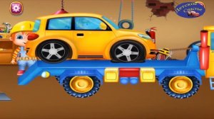 Мультики про машинки Доктор Машинкина ремонтирует колеса Мультики для детей