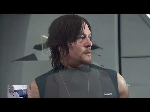 Multi tasking? Can we? Death Stranding continuing to build roads and deal with the Mountains. смотреть онлайн