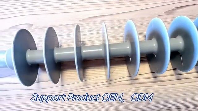 High Voltage Tension Insulators Silicon Rubber 33KV Polymer Composite Suspension Insulator смотреть онлайн