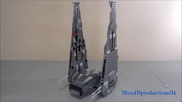 LEGO Star Wars Kylo Ren's Command Shuttle Review! 75104 смотреть онлайн