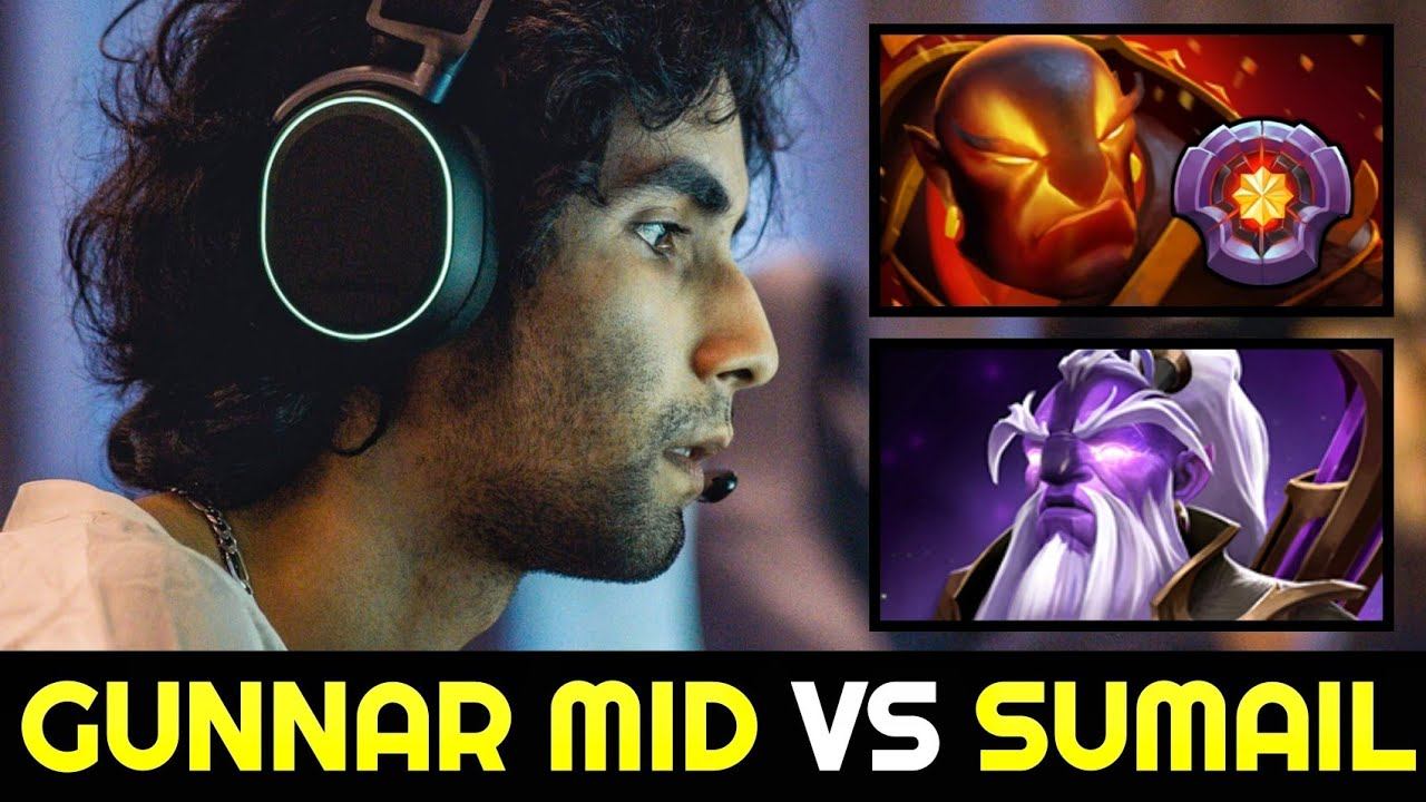 GUNNAR Mid vs SUMAIL — Signature Ember Spirit vs Void Spirit смотреть онлайн