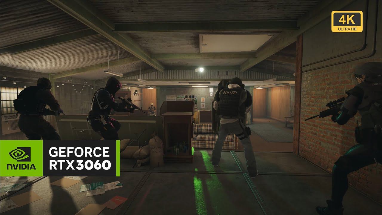 4K: Rainbow Six Siege : RTX 3060 12GB + Ryzen 5 5500 High Settings смотреть онлайн