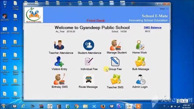 Manage Bulk SMS, Home Work, Student Attendance , Teacher SMS and Route wise SMS on SchoolEmate смотреть онлайн