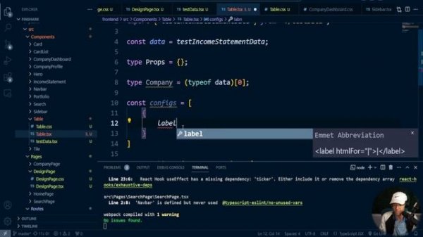React Typescript 2023 - 19. Table