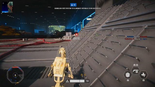 Star Wars Battlefront II - Galactic Assault Gameplays PS4 60fps (No Commentary) смотреть онлайн