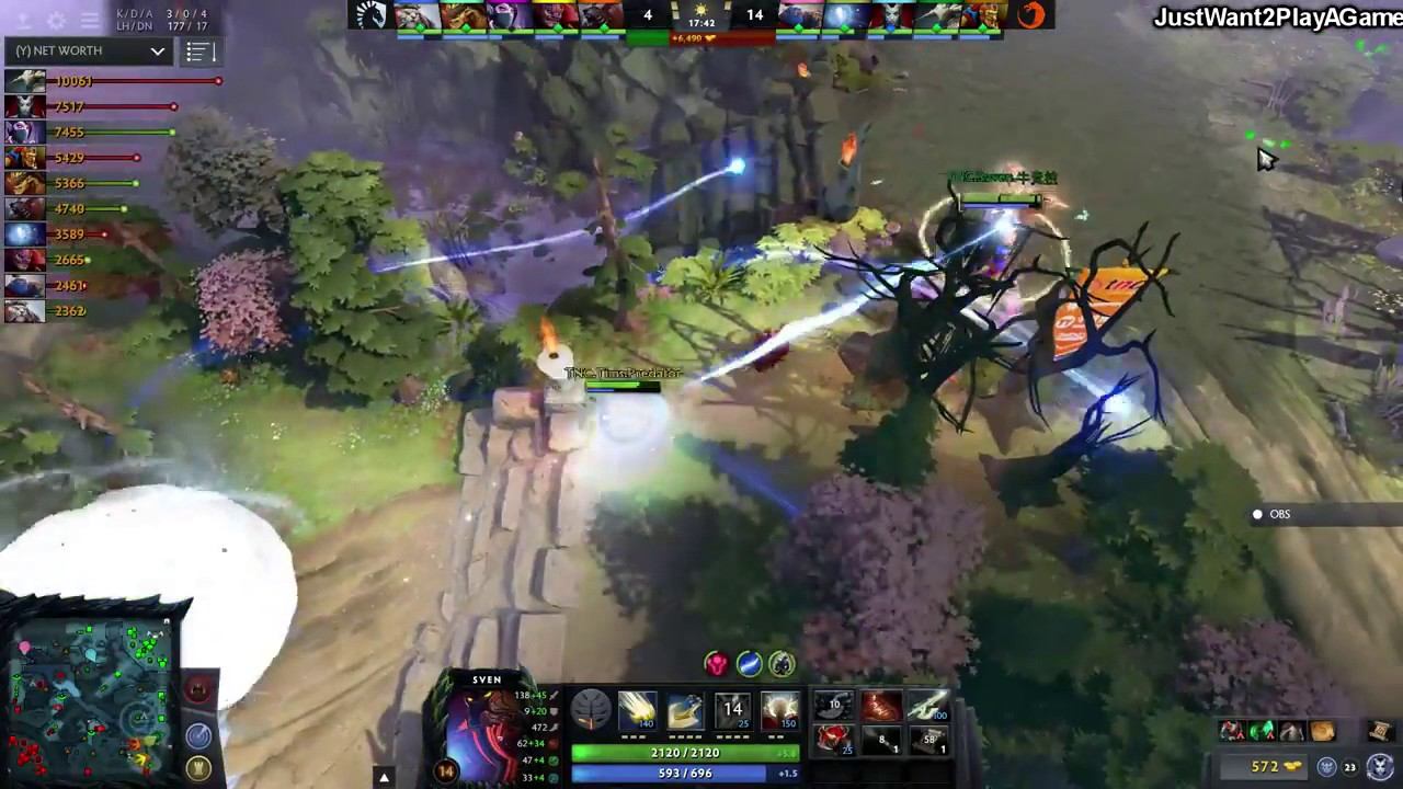 7 06 Sven Insane DPS with Overcharge & Bloodlust by Raven Dota 2 Pro Gameplay смотреть онлайн