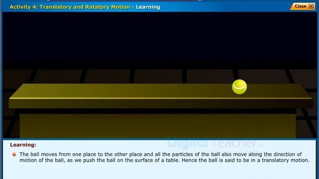 Translatory and Rotatory Motion, Class 7 Physics | Digital Teacher смотреть онлайн