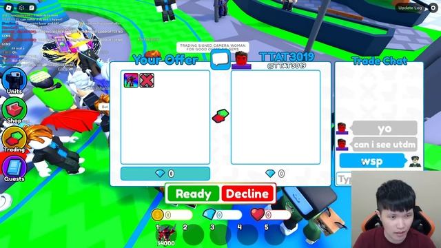 AKU TRADING UPGRADED TITAN DRILL MAN DI TOILET TOWER DEFENSE ROBLOX смотреть онлайн