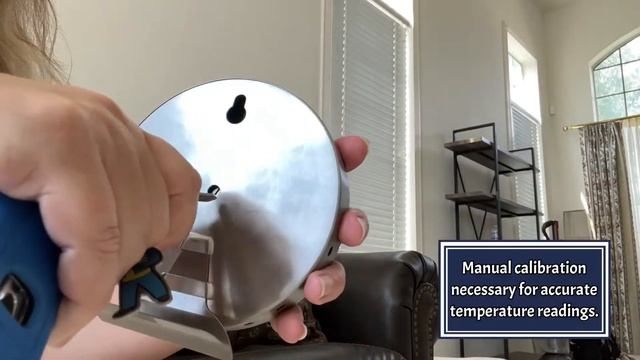 defull 5 inch Stainless Steel Indoor/Outdoor Thermometer смотреть онлайн