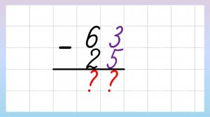 Вычитание двузначных чисел в столбик. Как вычитать столбиком?