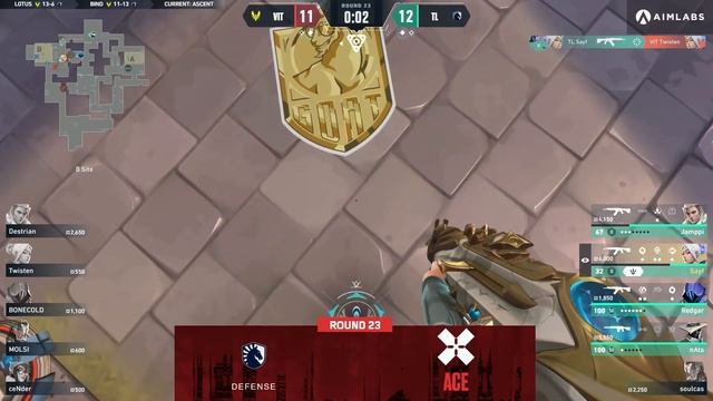 TL Sayf's INSANE Ace against Team Vitality | VCT EMEA смотреть онлайн