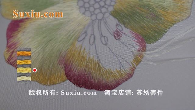 【4K】Petals part 008 of “Iron Chopsticks"(Helleborus)|Hand Embroidery|「蘇州刺繡•鐵筷子008高清」 смотреть онлайн