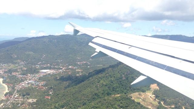 Посадка на о. Самуи Landing In Samui