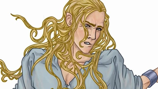 Finrod and Beren in the Dungeon of Sauron | Drawing the Silmarillion смотреть онлайн
