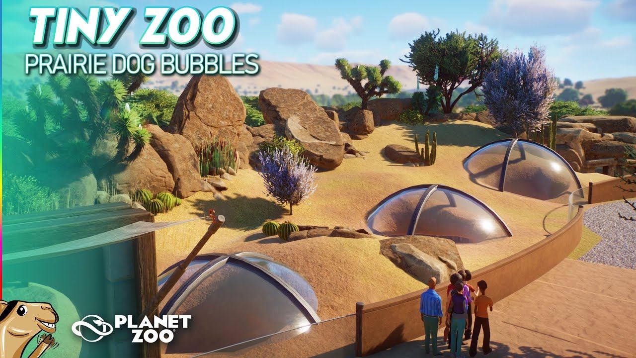 Prairie Dog Bubbles - Tiny Zoo #13 Planet Zoo Hardmode Gameplay смотреть онлайн