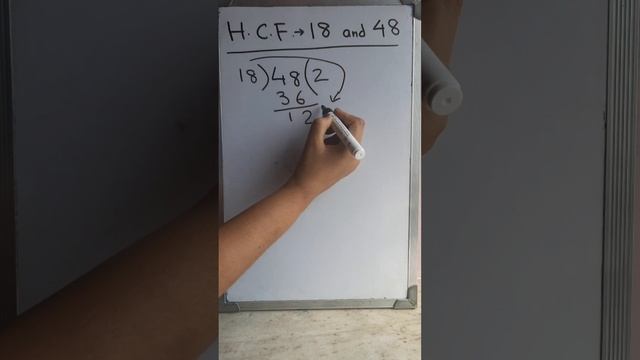 What is the H.C.F. of 18 and 48 | Find the greatest common factor @mathstubelearning123 смотреть онлайн