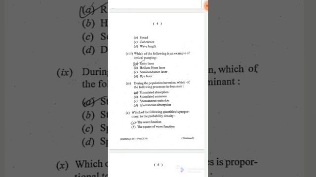 Sem4 || ELEMENTS OF MODERN PHYSICS (CC9) || QUESTION PAPER 2021 || KOLHAN UNIVERSITY || Bsc смотреть онлайн