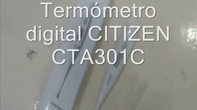 Termometro Digital Cta301 Citizen Fiebre смотреть онлайн