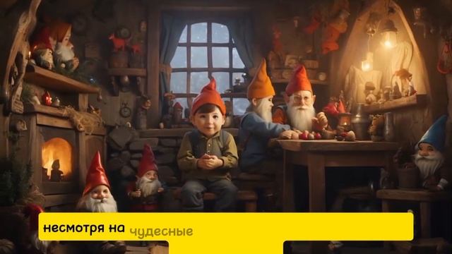 сказки для детей 😇 мальчик и гномы ❤️🔥 смотреть онлайн