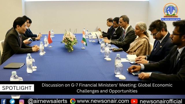Discussion on G-7 Financial Ministers' Meeting: Global Economic Challenges and Opportunities смотреть онлайн