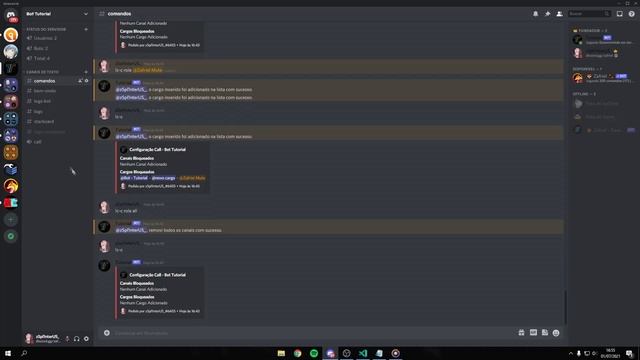 #53 Criando Bot para Discord em JavaScript - Contador de Tempo em Call pt. 3 смотреть онлайн