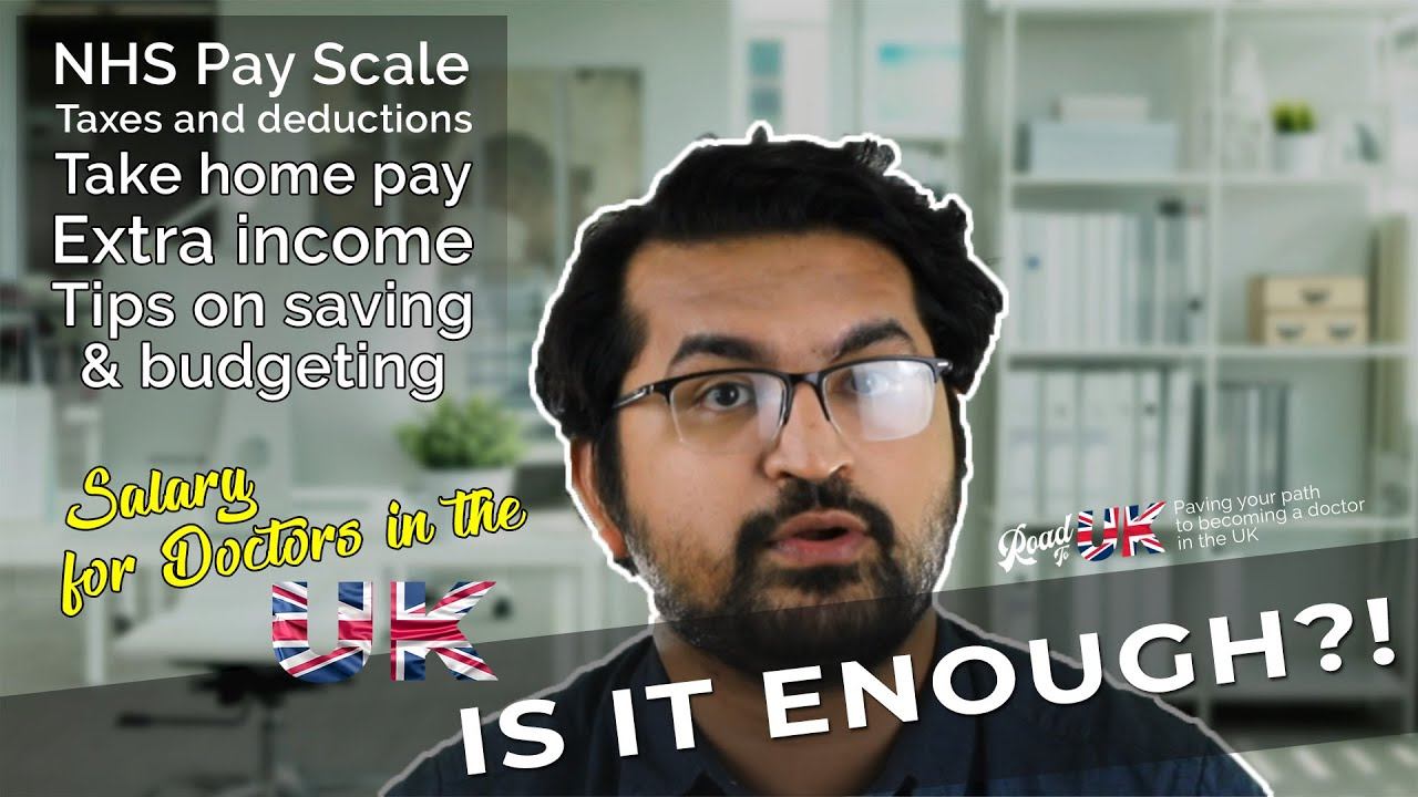 Doctor's Pay in the UK | NHS Salary Structure | Junior, Registrar, Consultant/GP Salary | Locum Pay смотреть онлайн
