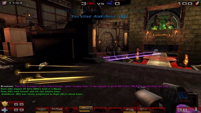 Unreal Tournament 2004 2023 10 01 Mortal Combat Right GamePlay VCTF смотреть онлайн