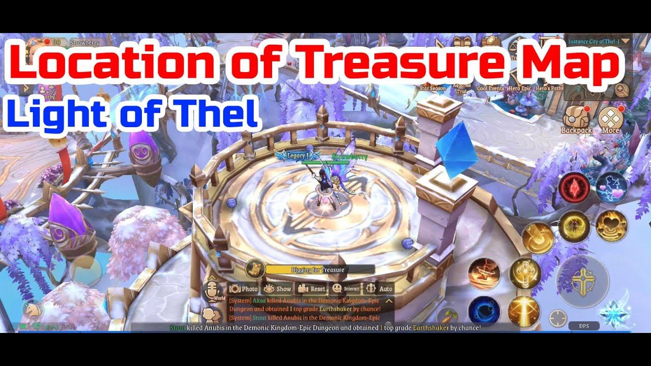 The Location of Treasure Map L 1 - 9 | Light of Thel смотреть онлайн