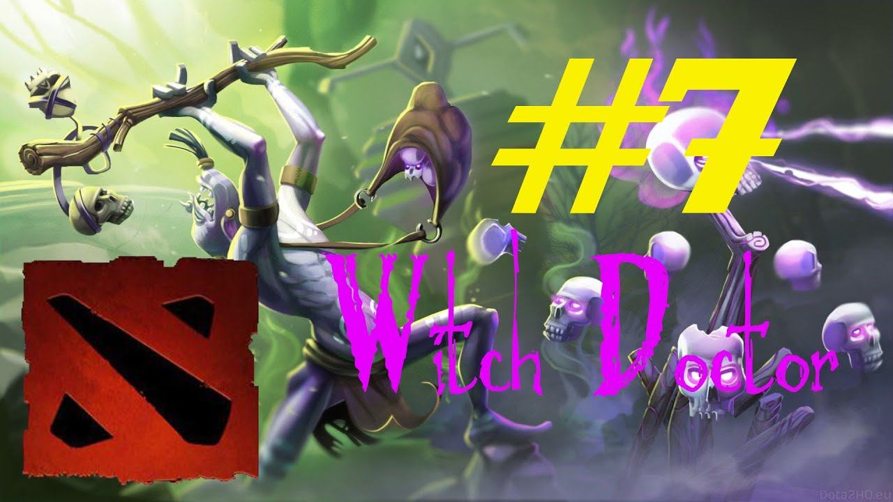 Death Ward OP! | Unranked All Pick Witch Doctor Gameplay | DOTA 2 v7.22h смотреть онлайн