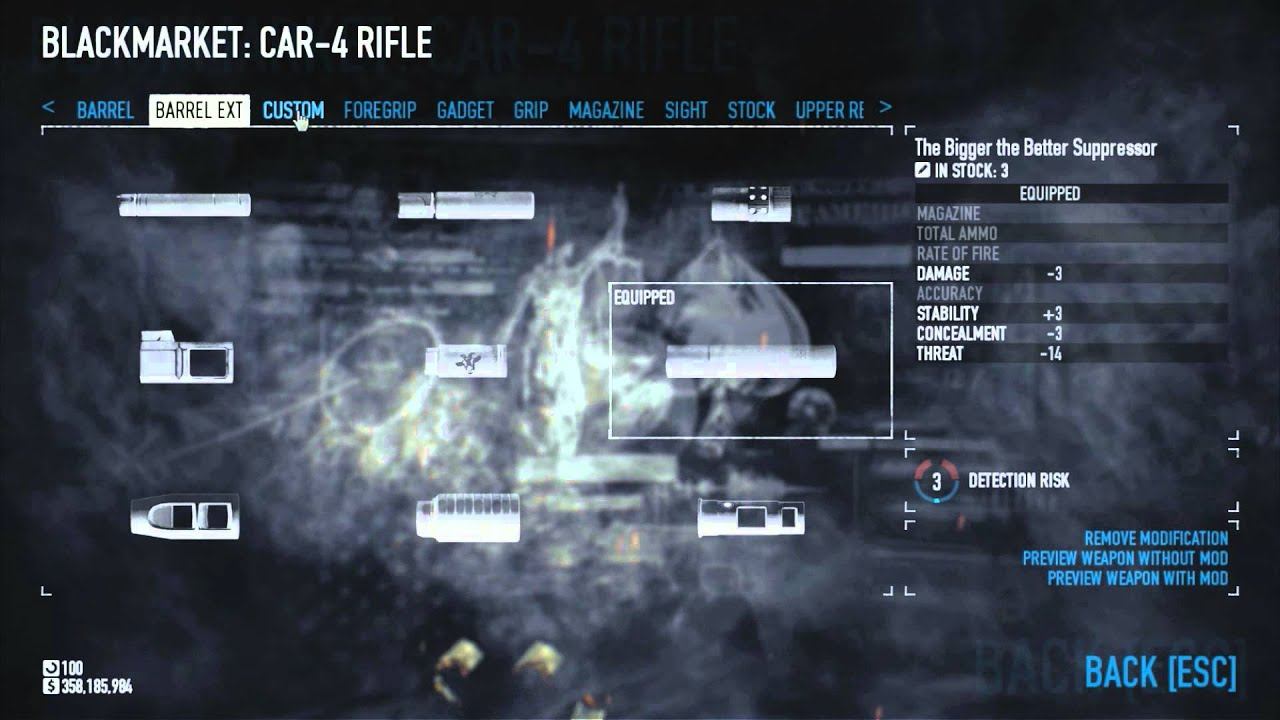 [PATCHED] Payday 2: Stealth, Weapon Setup: CAR-4 Rifle, All DLCs смотреть онлайн