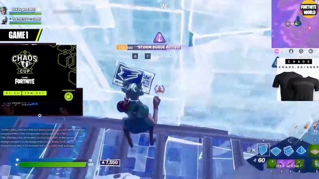 Fortnite Chaos Cup Game 1 Highlights - Fortnite Tournament 2020 смотреть онлайн