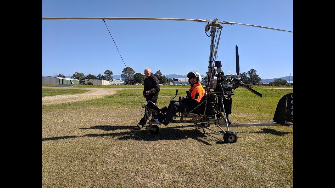 'Blackbird Gyrocopter' Adam's Flight смотреть онлайн