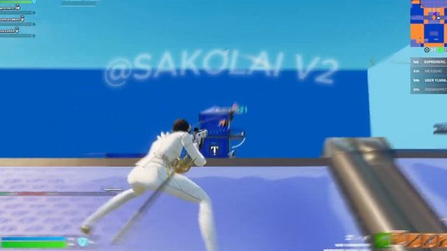 Using Ai aimbot in fortnite creative | SakolV2 смотреть онлайн