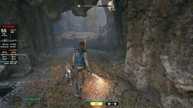 RX 6600 Jedi Survivor 1080p - 1440p - Ray Tracing - Epic смотреть онлайн