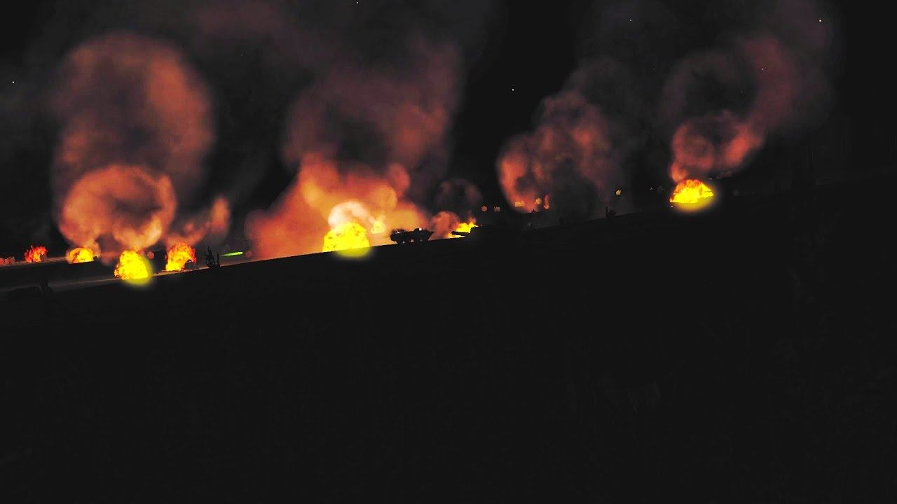Reality vs Video Game Graphics - ARMA 2 (Night) смотреть онлайн