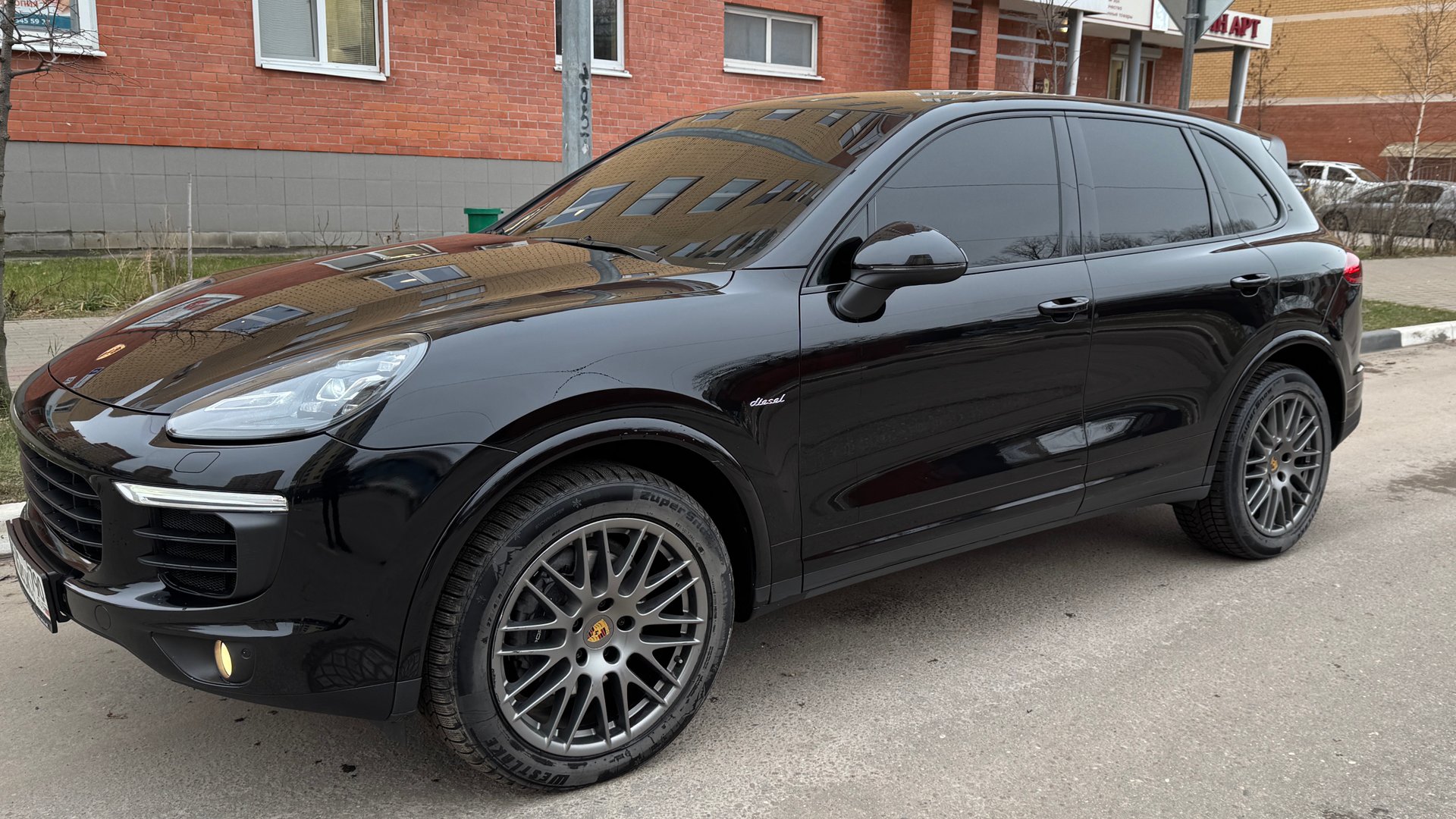 Porsche Cayenne 2017г, 3.0d-244лс, 160.000км, цена 4.200.000 рублей. смотреть онлайн