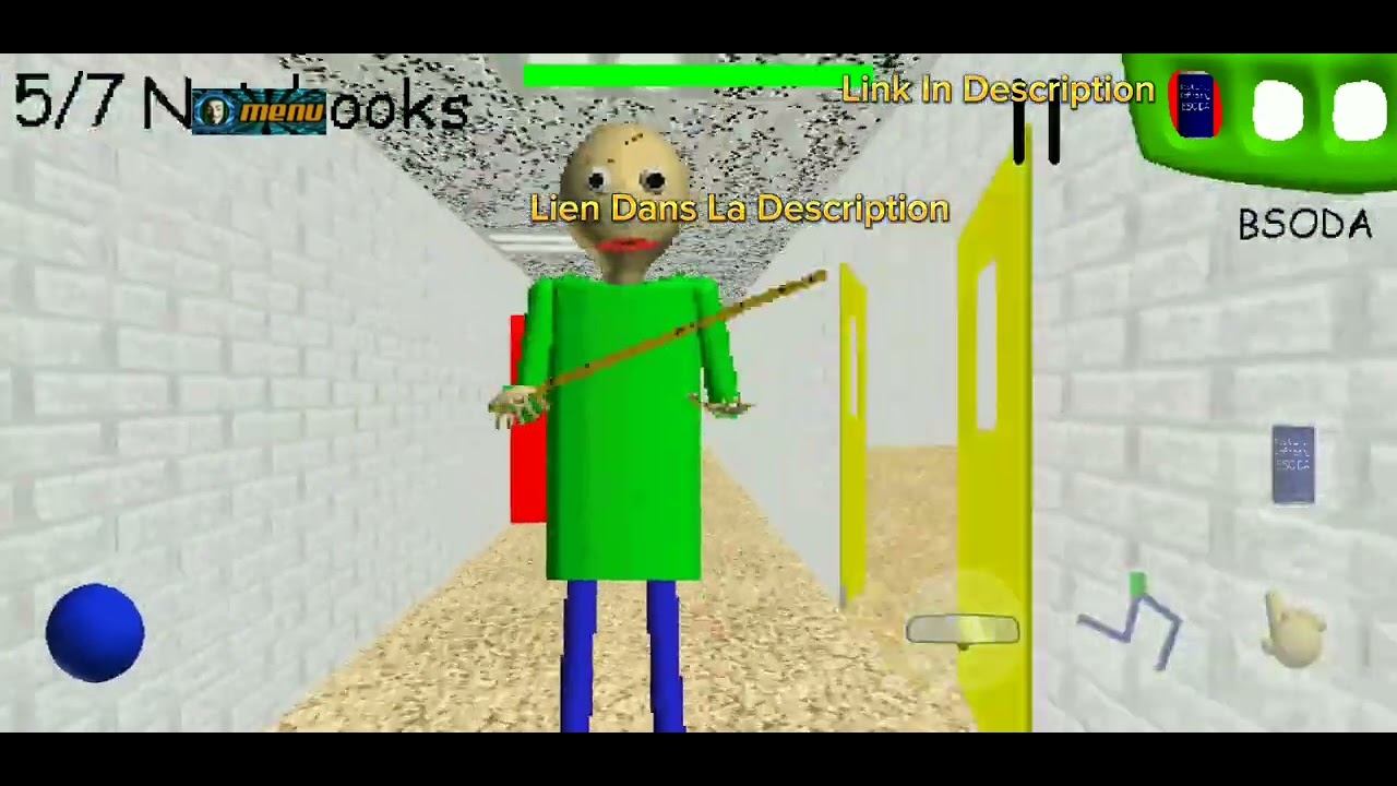Baldi's Basics Mod Menu смотреть онлайн