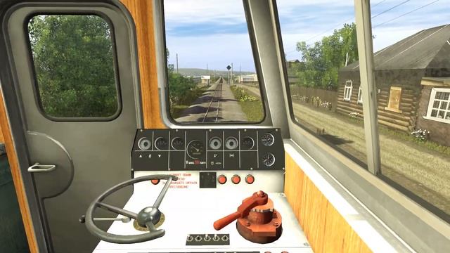 [Trainz 19] Из кабины ТУ7А-0001 по Уфалейской УЖД смотреть онлайн