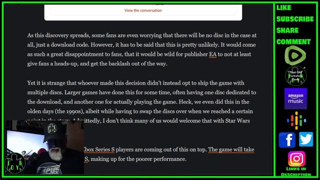 Jedi Survivor Incomplete On Physical Media? Download REQUIRED? - TOYG! News Byte - 23rd April, 2023 смотреть онлайн
